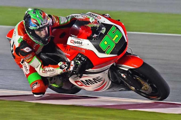 Anthony West gestern im ersten freien Katar-Training auf der Speed-up