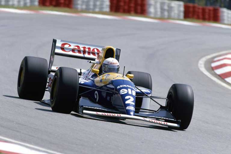 Der Williams FW15C stammt aus der Feder von Red Bull-Genie Adrian Newey