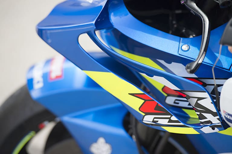 Aerodynamik ist auch bei Suzuki ein großes Thema