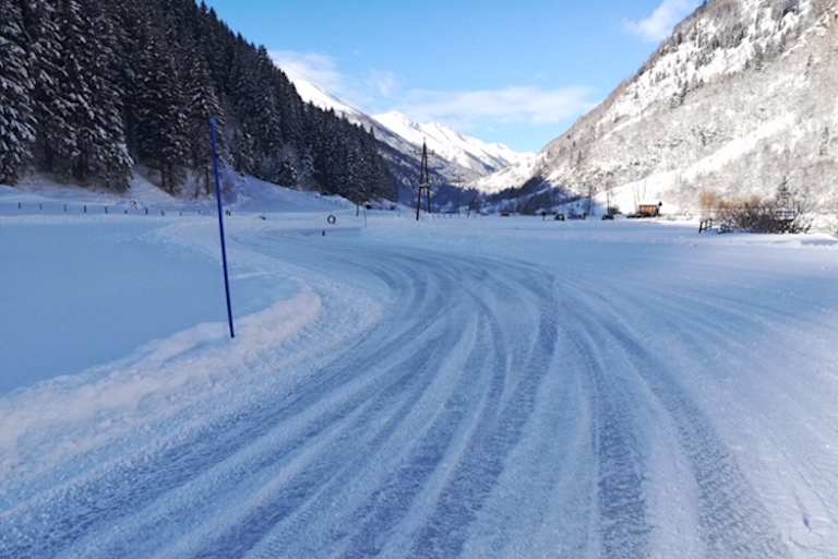 Hier kann nach Herzenslust gedriftet werden 