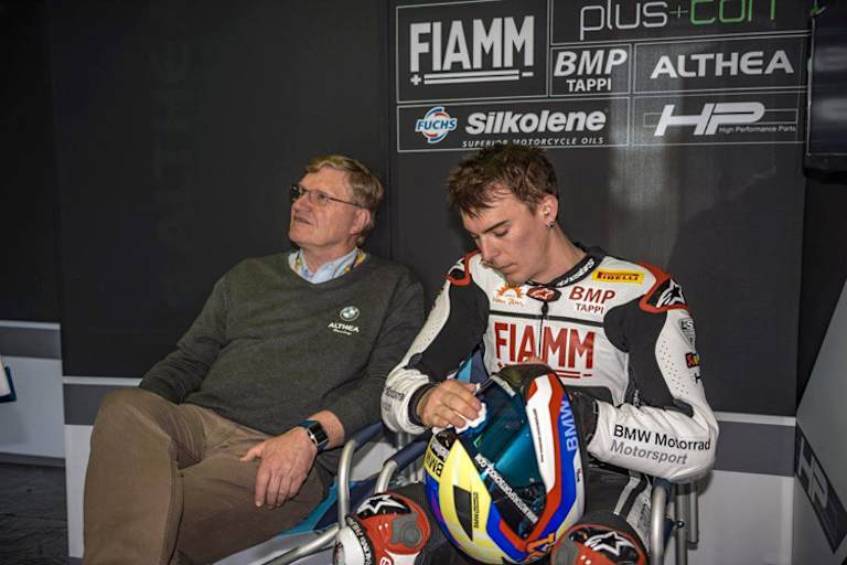 Jan Witteveen (li.) mit Markus Reiterberger