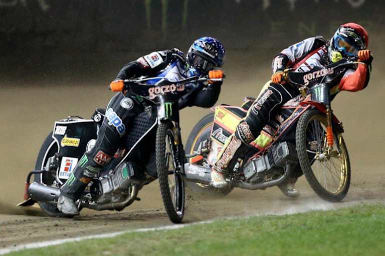 WM-Leader Tai Woffinden vor Michael Jepsen Jensen