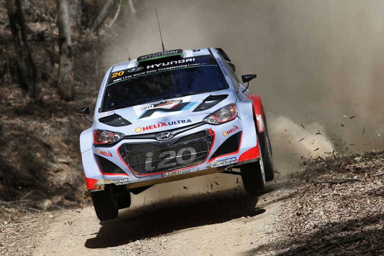 Hyundai-Pilot Hayden Paddon kennt die Prüfungen rund um Coffs Harbour aus zwei vorherigen Starts  