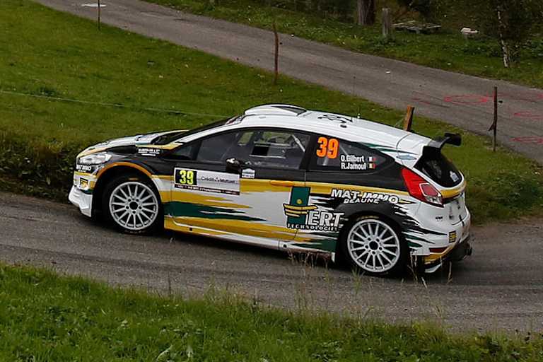 Gilberts Ford Fiesta in R5-Spezifikation war in Frankreich das Maß der Dinge 