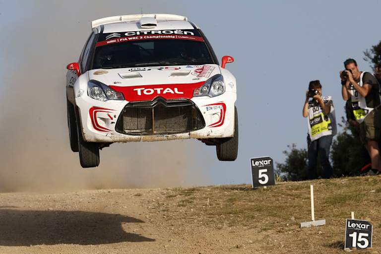 Platz zwei bei der WM-Premiere – der neue Citroën DS3 R5 mit Sébastien Chardonnet am Steuer