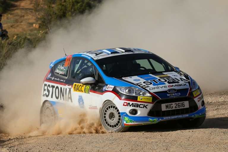 Letzte Saison für den Ford Fiesta mit Zweiliter-Sauger (im Foto Sander Pärn). 2015 sattelt »Drive DMACK« auf Einliter-Turbomotoren um   