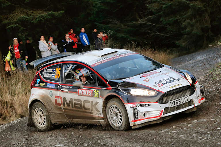 Sieg in Wales reichte nur zur Vize-Weltmeisterschaft – der Finne Jari Ketomaa im Ford Fiesta R5
