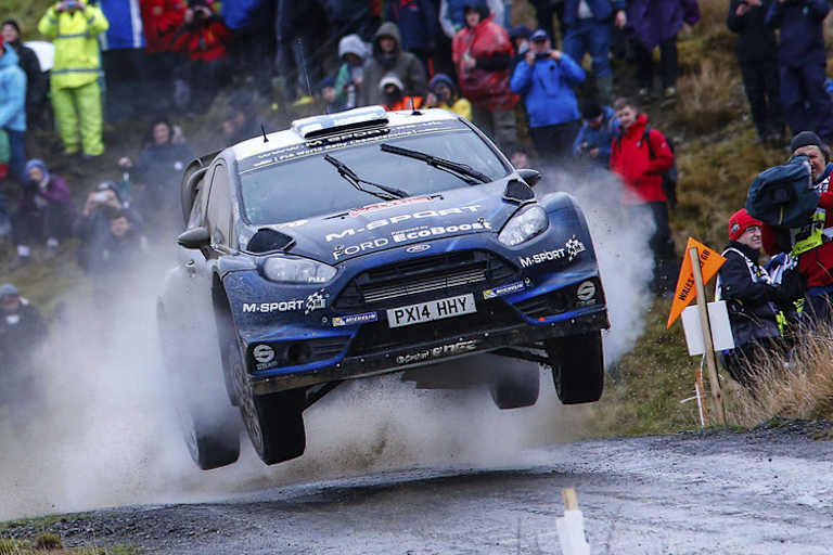 Beim letzten WM-Start läuft der Ford-Pilot zu alter Form auf  