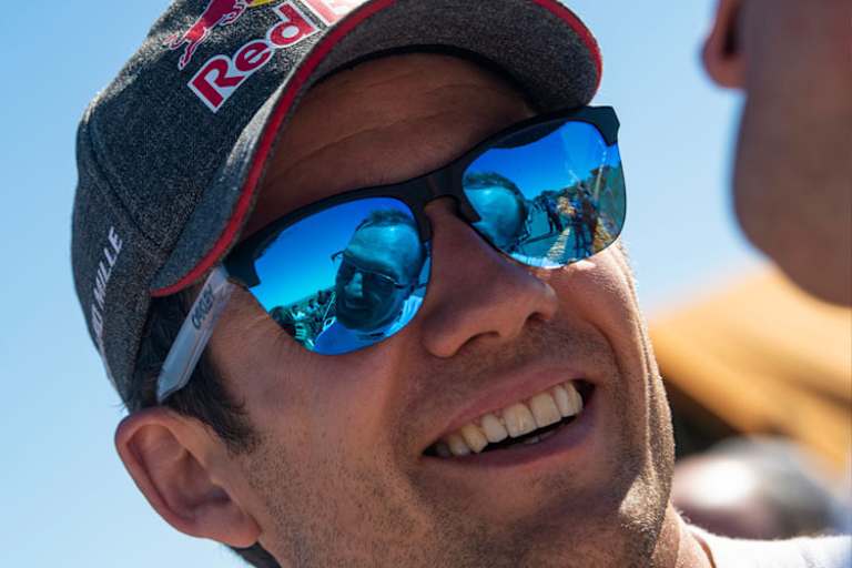 Lehnte sich weit aus dem Fenster – Weltmeister Sébastien Ogier