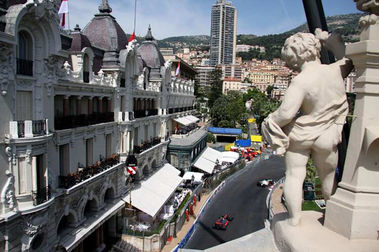 Das Hôtel de Paris ist einer der Promi-Treffpukte in Monte Carlo