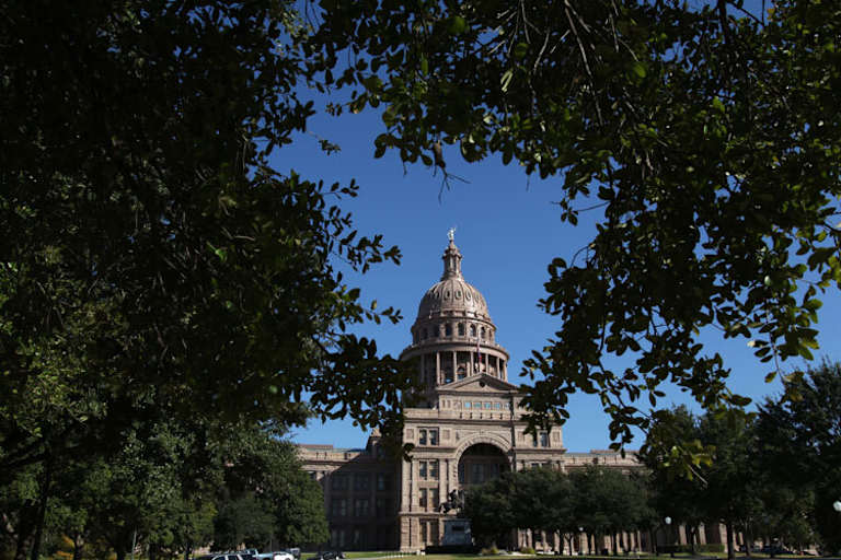 Der Regierungssitz von Texas in Austin