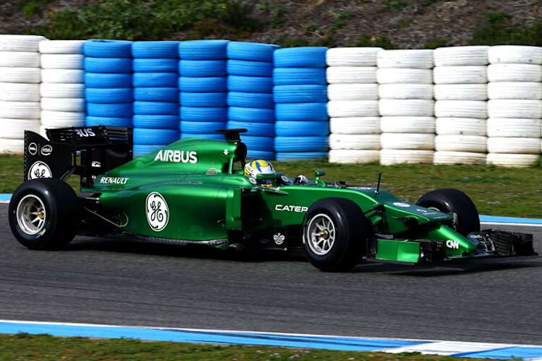 Marcus Ercisson konnte nur eine Installationsrunde fahren