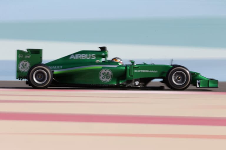 Der Caterham zeigte sich am Donnerstag zuverlässig