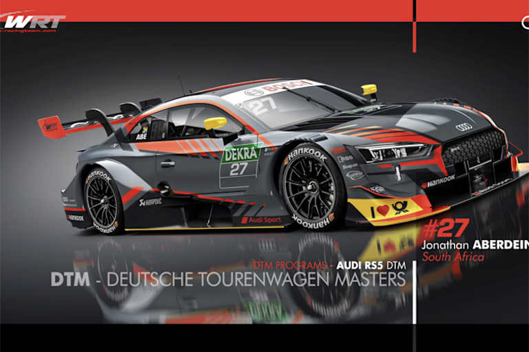 In diesem Auto wird Jonathan Aberdein sitzen