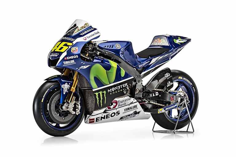 So wird die Yamaha M1 von Valentino Rossi 2016 aussehen