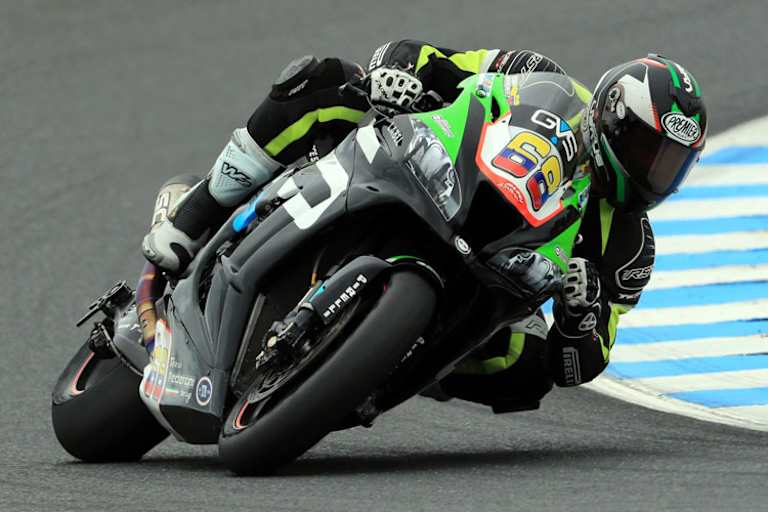 Yonny Hernandez kurz vor seinem Unfall in Phillip Island