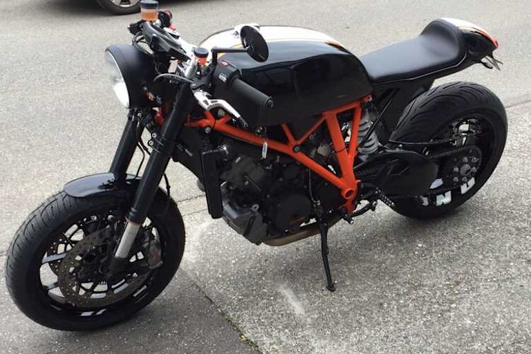 Ein Café Racer mit viel Power