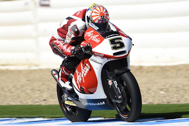 Johann Zarco auf der Suter in Jerez