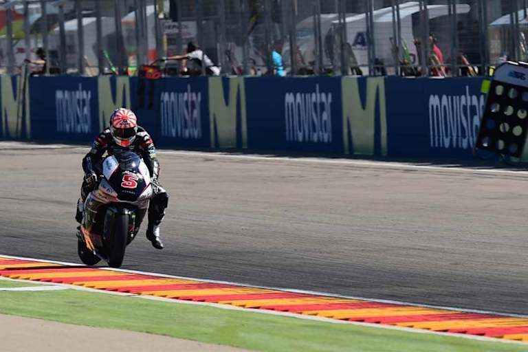 Zarco tritt auch 2016 für das Ajo-Team auf einer Kalex an