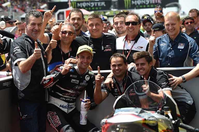 Johann Zarco feierte seinen zweiten Saisonsieg