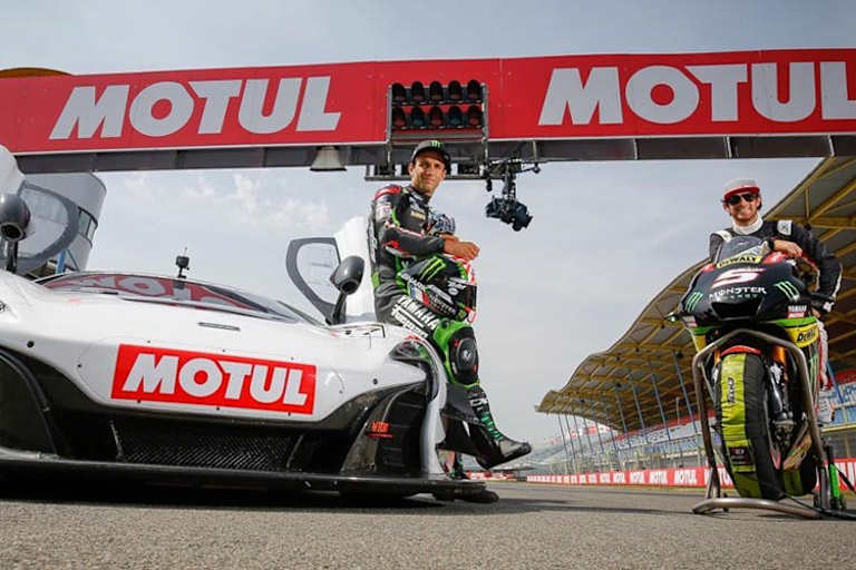 Johann Zarco und Bruno Senna in Assen