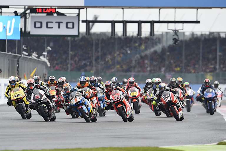 Zarco (5) dominiert 2015 das Geschehen in der Moto2-Klasse