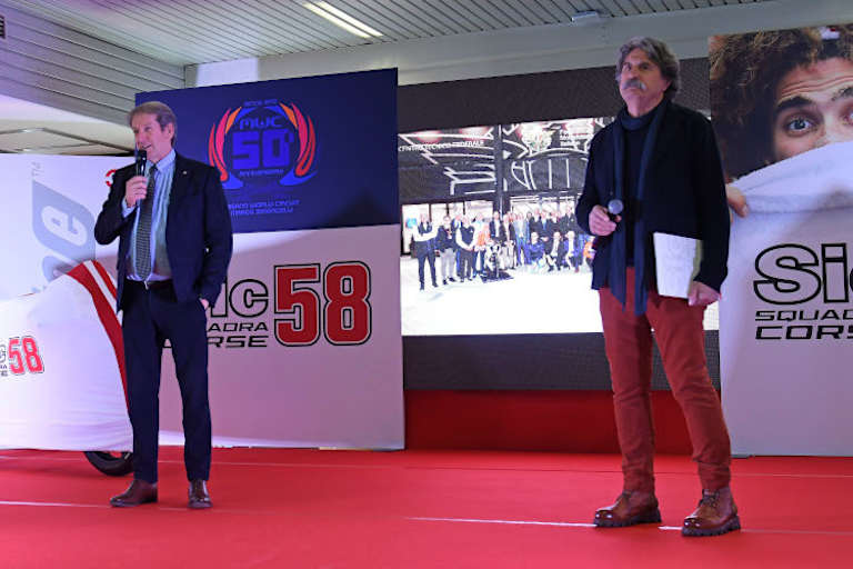 FMI-Präseident Giovanni Copioli und Paolo Simoncelli