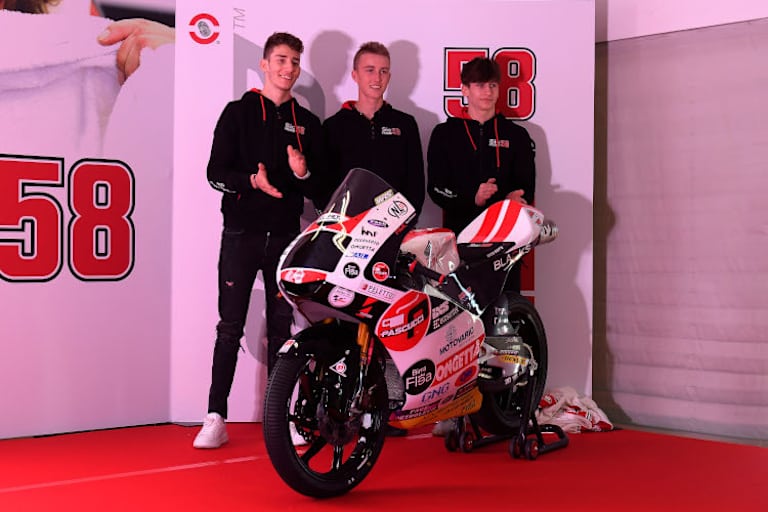 Riccardo Rossi, Harrison Voight und Lorenzo Fellon