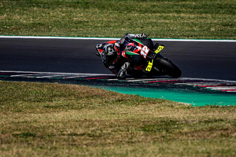 Maverick Viñales testete zwei Tage lang auf dem Misano World Circuit
