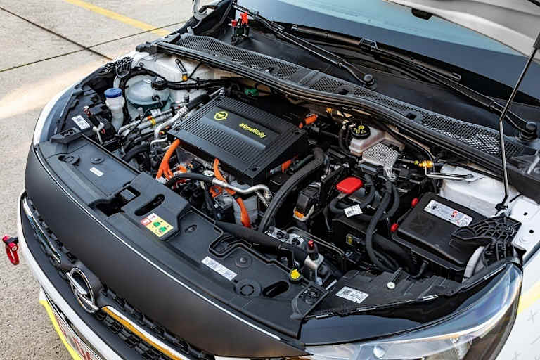 E-Kraftwerk im Opel Corsa-e Rally