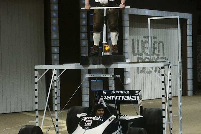 Wetten, daß...? mit Nelson Piquet