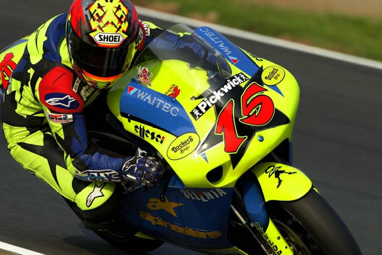 Roberto Locatelli im Jahr 2002 beim Pazifik-GP