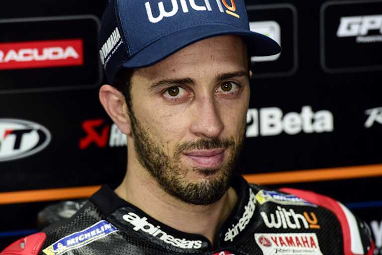 Andrea Dovizioso mit 35 Jahren der älteste Fahrer im MotoGP-Feld 2022 