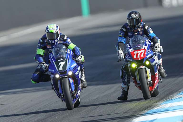 Marvin Fritz bei seiner Aufholjagd nach verpatzdem Start