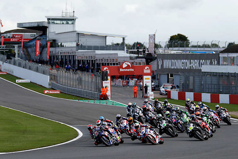 In der British Superbike geht es eng zu Sache