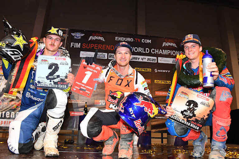 Das war 2020: Billy Bolt, Taddy Blazusiak und Jonny Walker (v.l.)