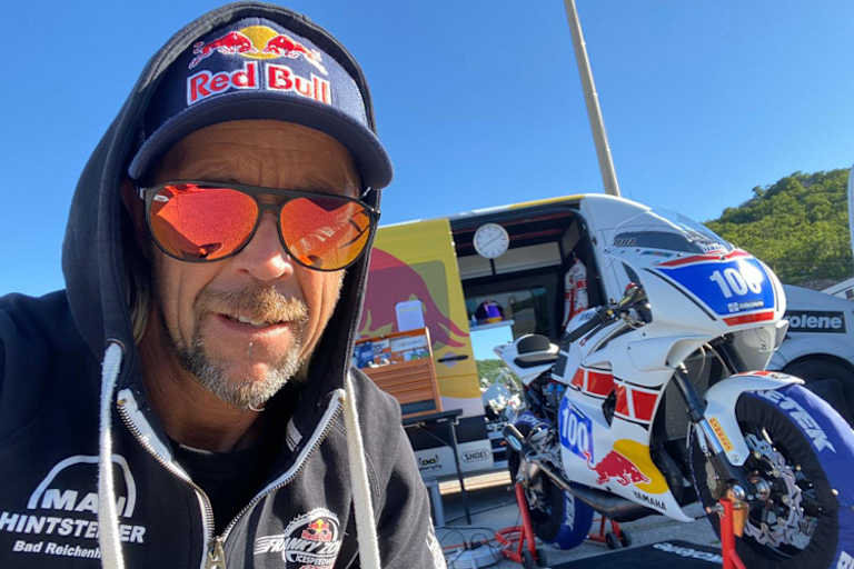 Franky Zorn und seine Yamaha RD 350