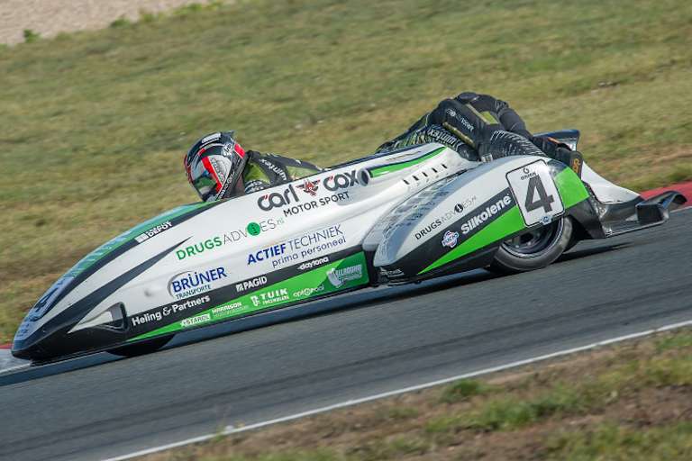 Die LCR Yamaha 600 von Kees Endeveld und Beifahrer Hendrik Crome hatte Mucken