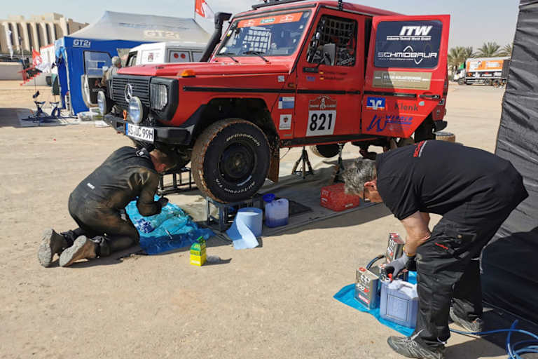 Ohne gute Wartung des Fahrzeugs läuft nichts