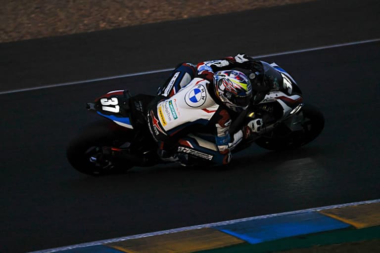 Markus Reiterberger bei seiner Fahrt durch die NAcht