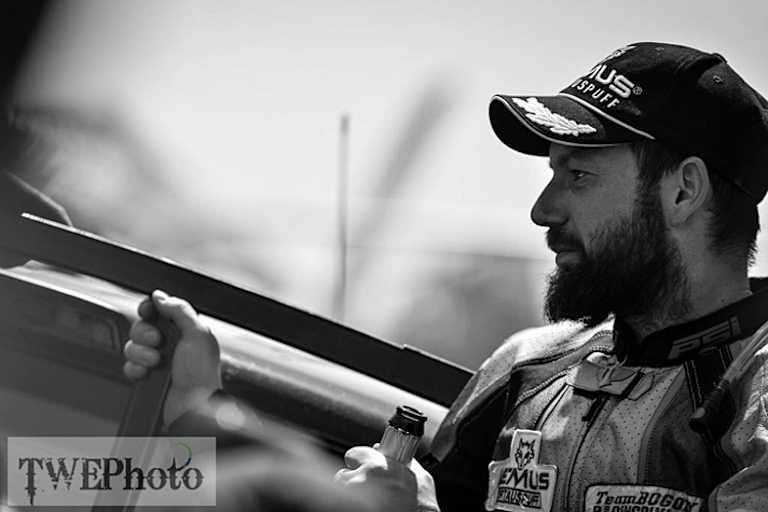 Jochen Rotter auf der Ehrenrunde nach Platz 3 in Horice 2016