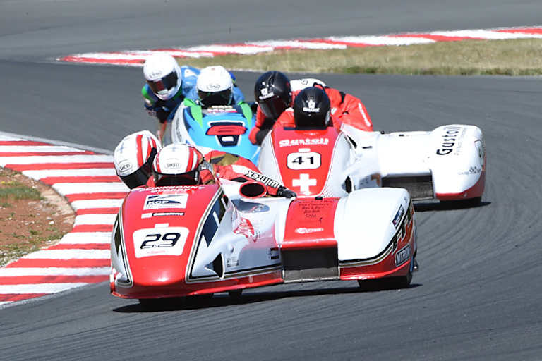 Auch im Training ging es zwischen Kershaw (29), Wyssen (41) und Ellis (6) schon heiß her