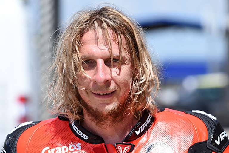 Für Harry Huber ist es in Most der erste WM-Einsatz