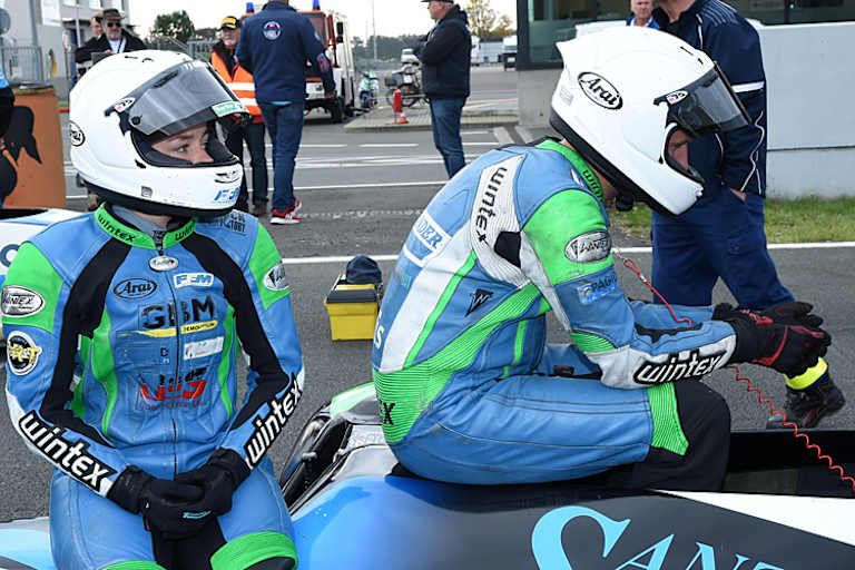 Clement und Ellis (vlnr.) sind die ersten Herausforderer von Schlosser/Fries