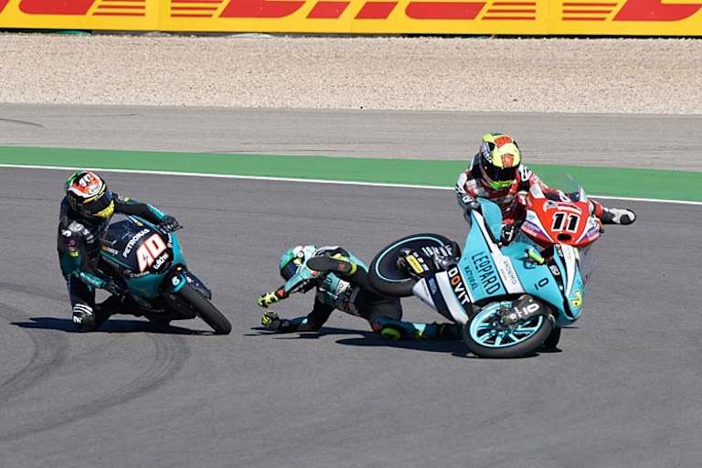 Die Maschine von Foggia reißt auch noch Garcia aus dem Rennen