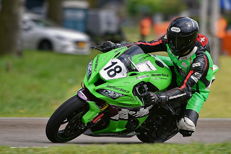 Trotz vieler Probleme im Training sicherte sich Lukas Mauer die Pole-Position