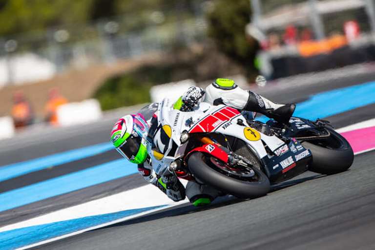 Beim Bol d'Or mit Sonderlackierung: Der Ausfall kam trotzdem in der Nacht