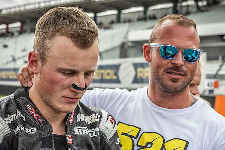 Patrick Hobelsberger (li.)