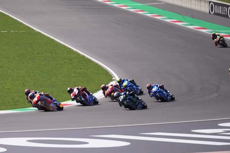 Die eSports-Premiere fand auf dem Layout des Mugello statt