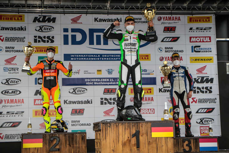 Das SSP-Podest nach Lauf 1